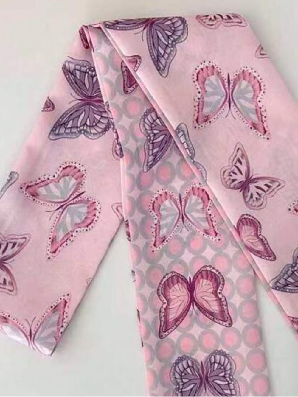 NEW Butterfly bag Scarves - Pink & Black - Picture 7 of 7